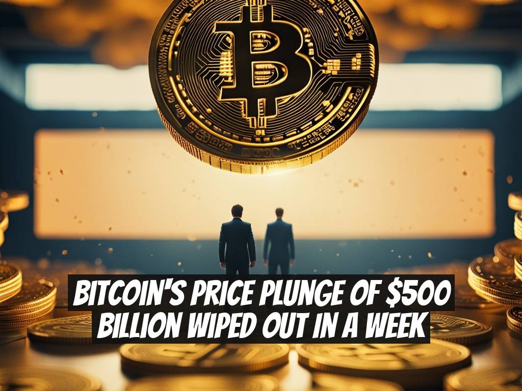 Bitcoin's Price Plunge of $500 Billion Wiped Out in a Week