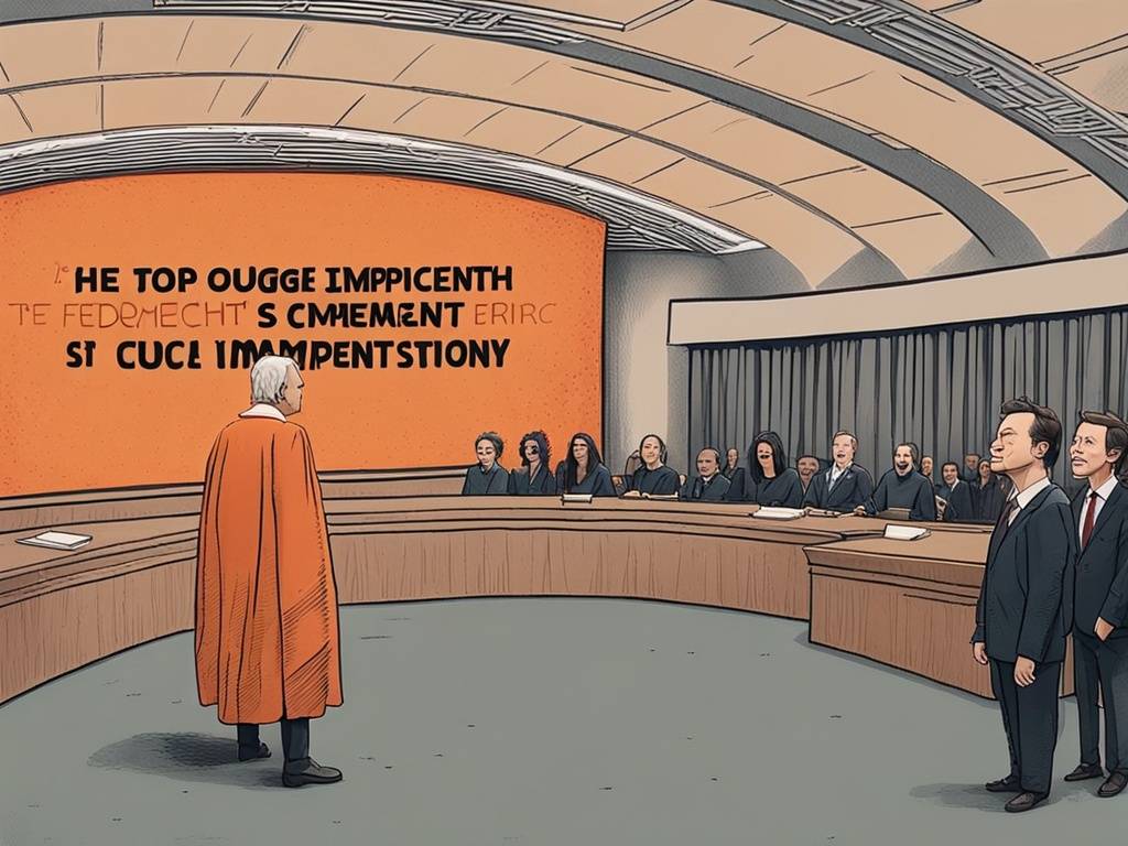 Outrageously, a federal judge's impeachment is demanded by Elon Musk! ?⚖️