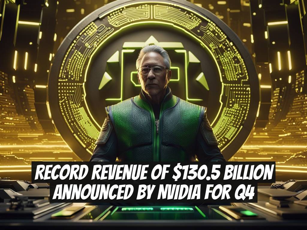 Record Revenue of $130.5 Billion Announced by NVIDIA for Q4