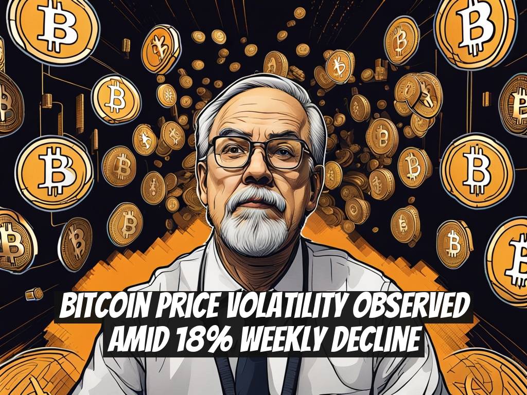 Bitcoin Price Volatility Observed Amid 18% Weekly Decline
