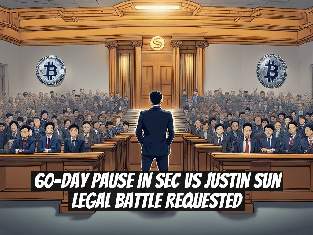 60-Day Pause in SEC vs Justin Sun Legal Battle Requested
