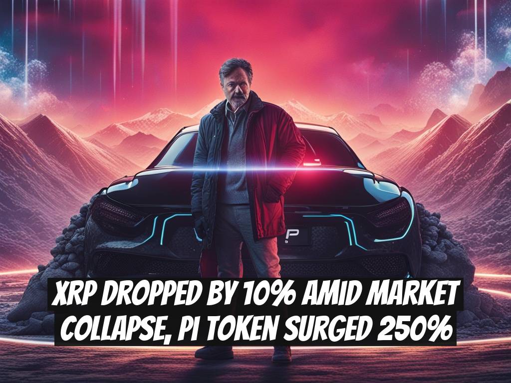 XRP Dropped by 10% Amid Market Collapse, Pi Token Surged 250%