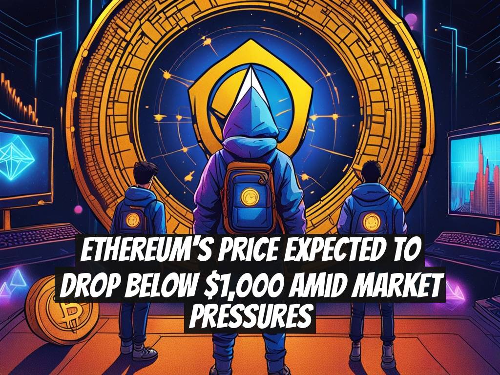 Ethereum's Price Expected to Drop Below $1,000 Amid Market Pressures