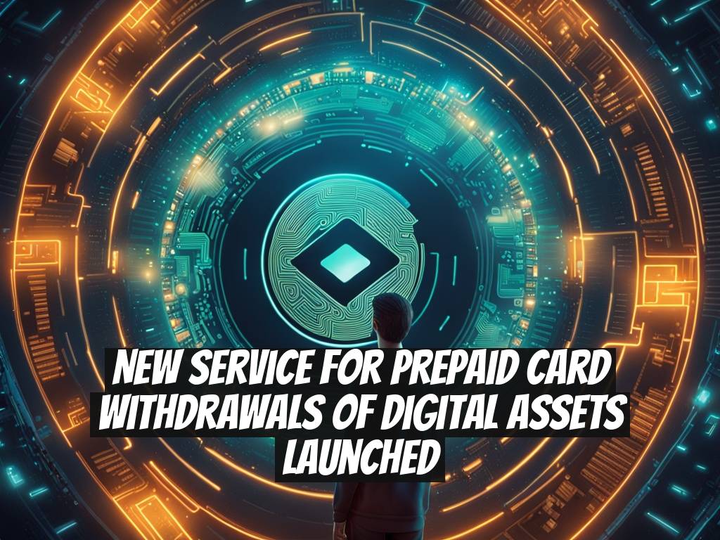 New Service for Prepaid Card Withdrawals of Digital Assets Launched