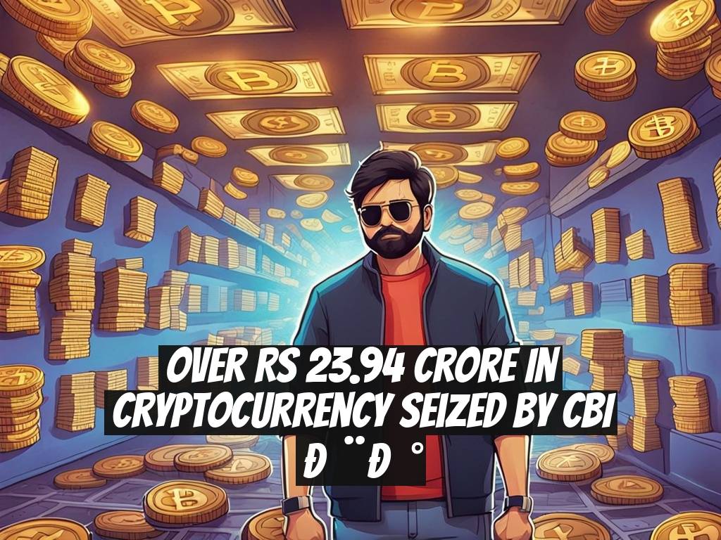 Over Rs 23.94 Crore in Cryptocurrency Seized by CBI ??