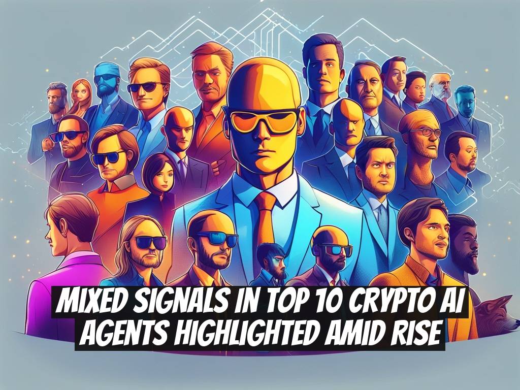 Mixed Signals in Top 10 Crypto AI Agents Highlighted Amid Rise