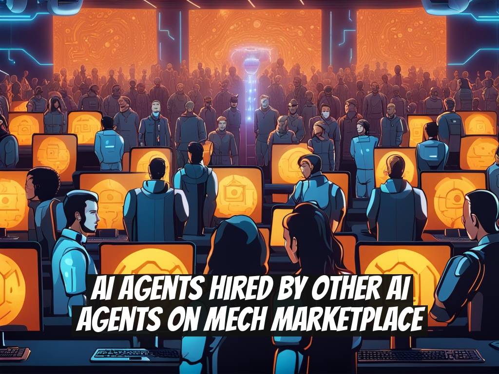 AI Agents Hired by Other AI Agents on Mech Marketplace
