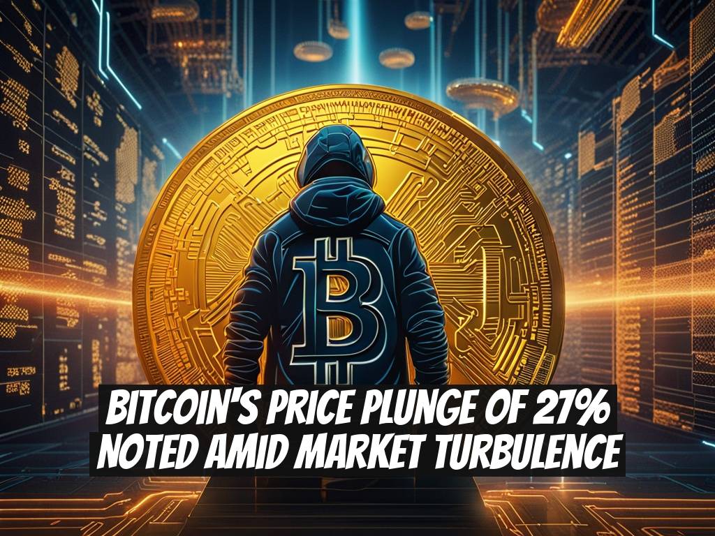 Bitcoin's Price Plunge of 27% Noted Amid Market Turbulence