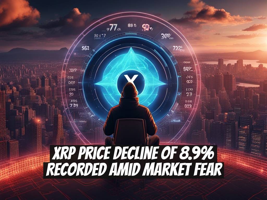 XRP Price Decline of 8.9% Recorded Amid Market Fear