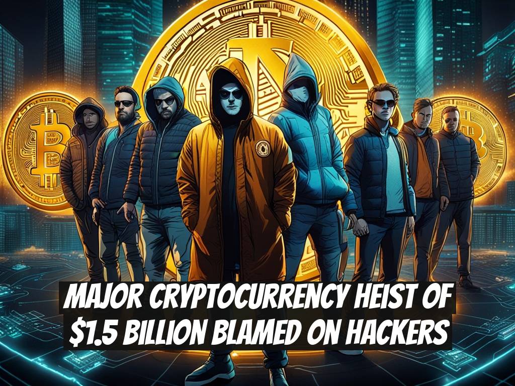 Major Cryptocurrency Heist of $1.5 Billion Blamed on Hackers
