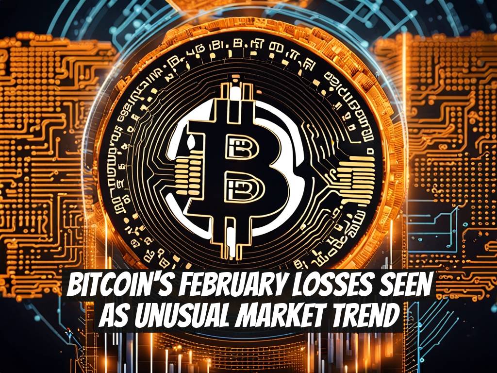 Bitcoin's February Losses Seen as Unusual Market Trend