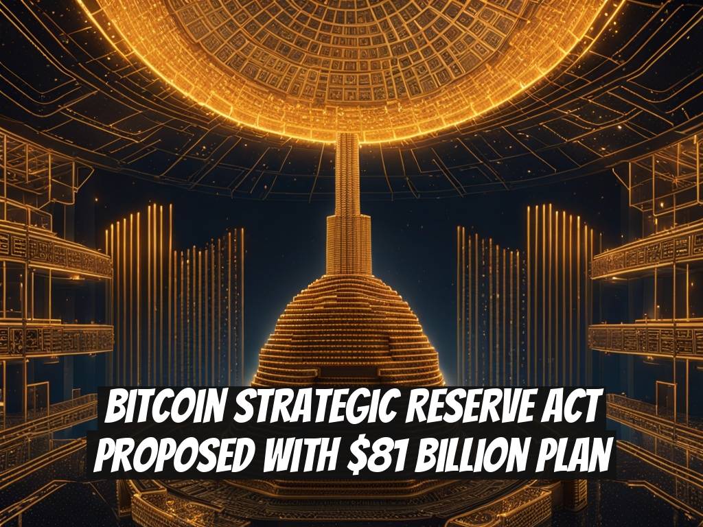 Bitcoin Strategic Reserve Act Proposed with $81 Billion Plan