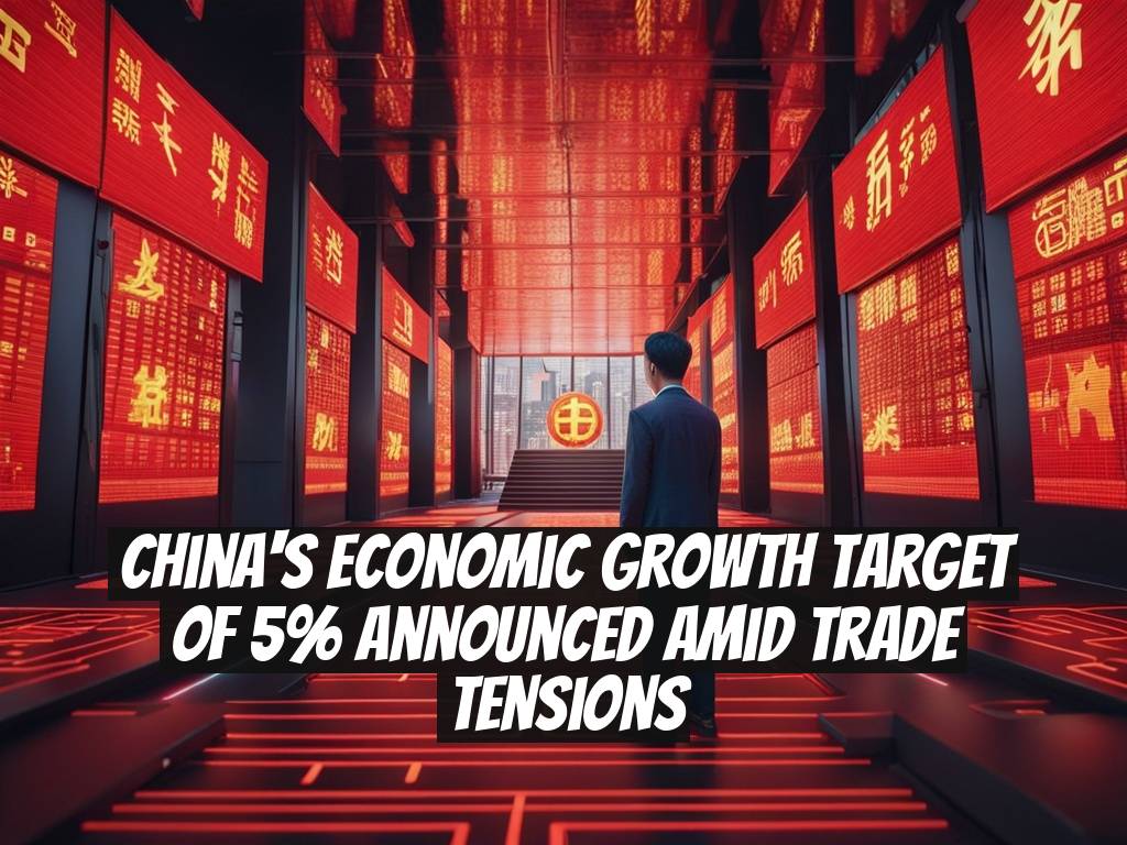 China's Economic Growth Target of 5% Announced Amid Trade Tensions