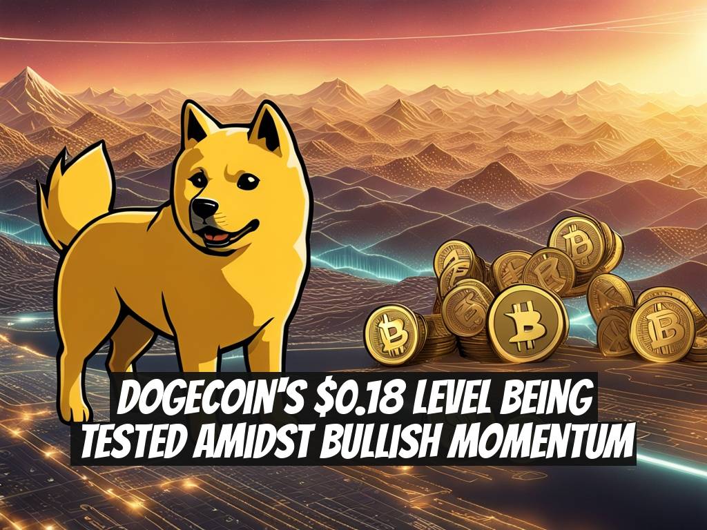 Dogecoin's $0.18 Level Being Tested Amidst Bullish Momentum