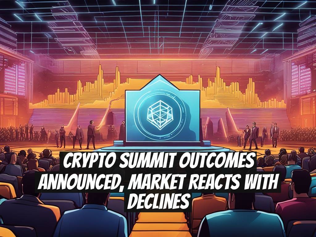 Crypto Summit Outcomes Announced, Market Reacts with Declines