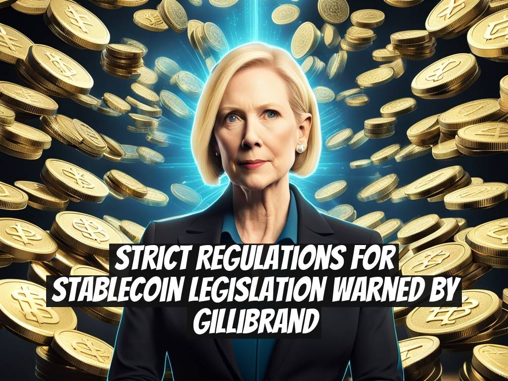 Strict Regulations for Stablecoin Legislation Warned by Gillibrand