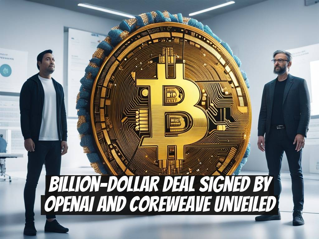 Billion-Dollar Deal Signed by OpenAI and CoreWeave Unveiled