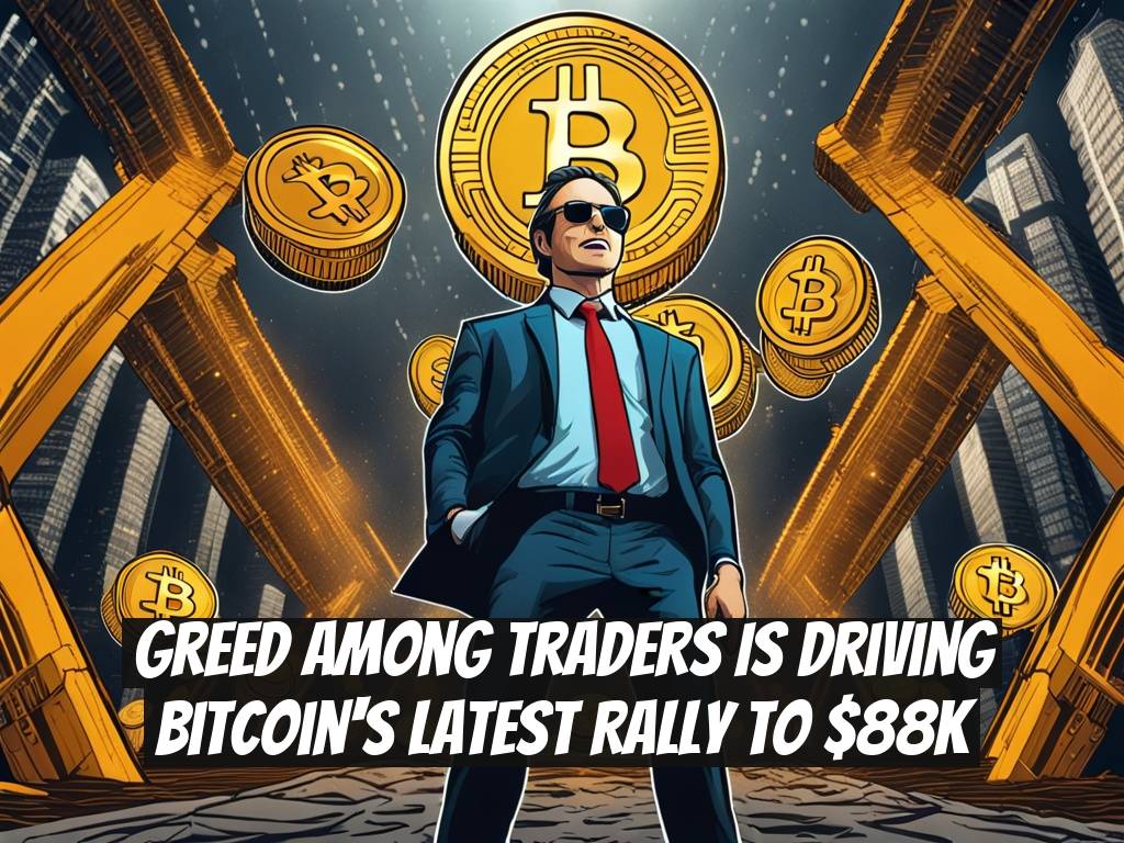 Greed Among Traders Is Driving Bitcoin's Latest Rally to $88K