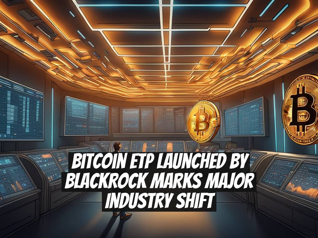 Bitcoin ETP Launched by BlackRock Marks Major Industry Shift