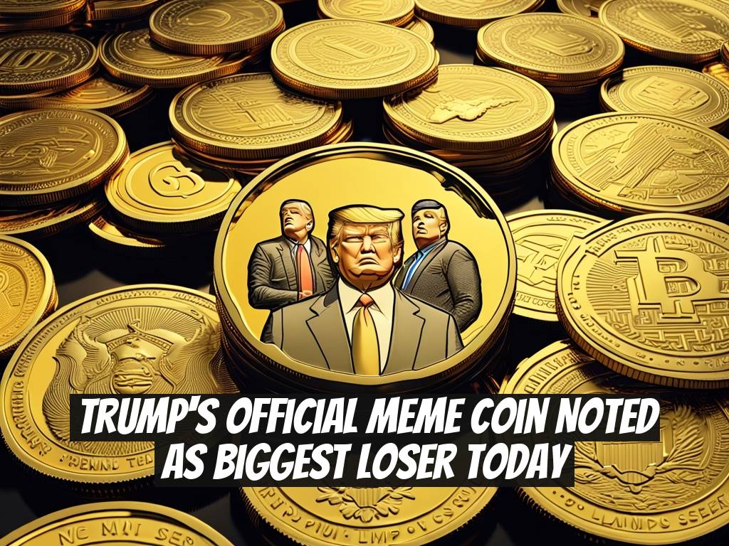 Trump's Official Meme Coin Noted as Biggest Loser Today
