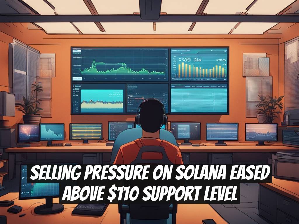 Selling Pressure on Solana Eased Above $110 Support Level