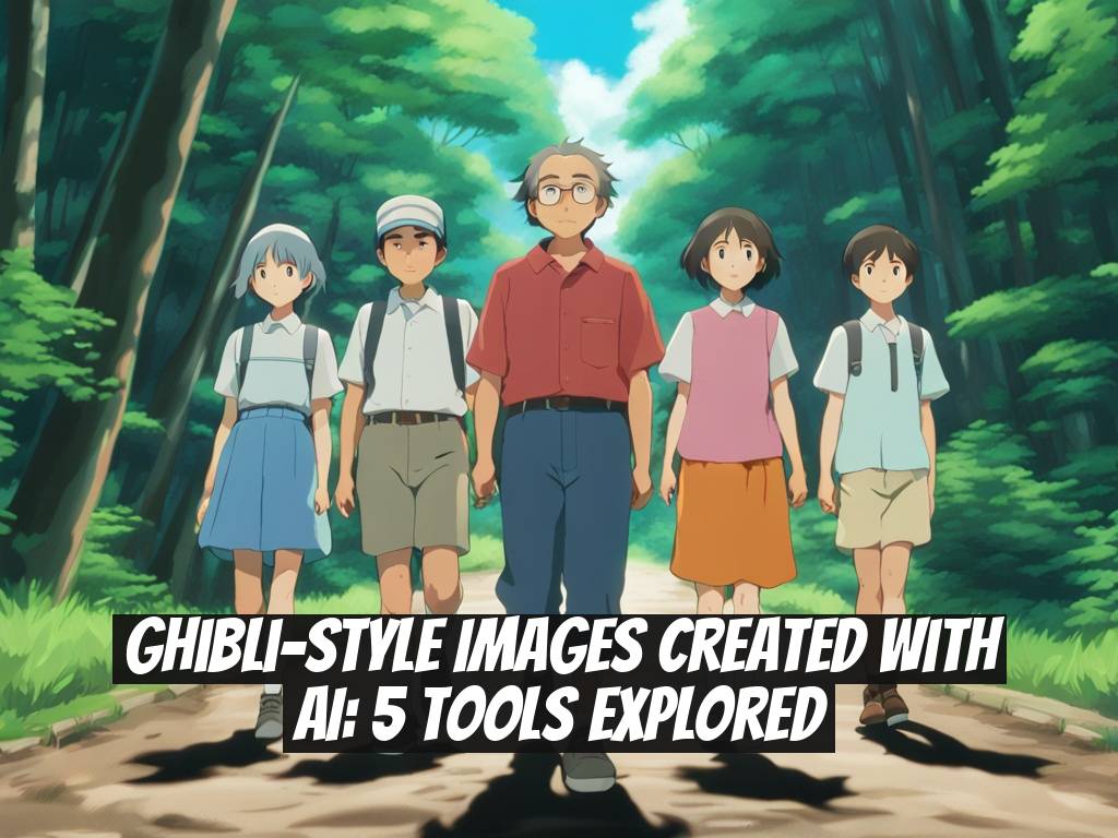 Ghibli-Style Images Created with AI: 5 Tools Explored
