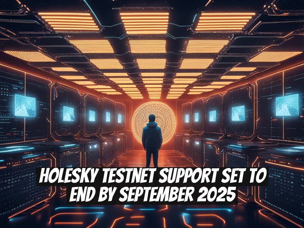 Holesky Testnet Support Set to End by September 2025