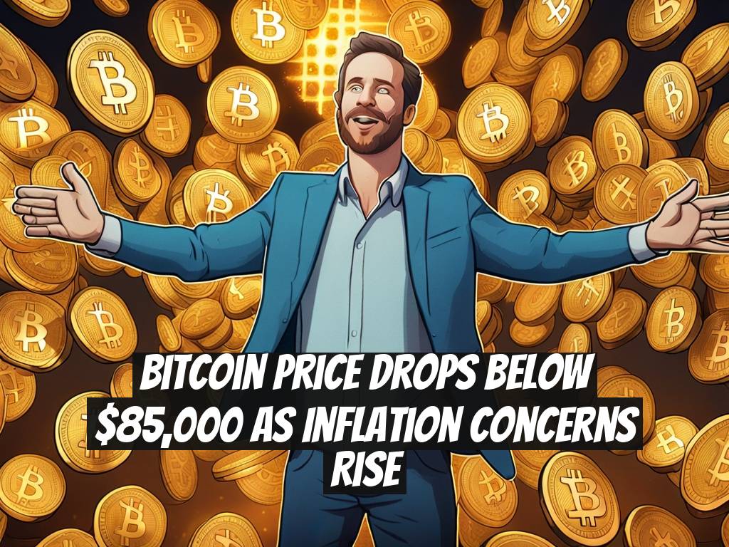 Bitcoin Price Drops Below $85,000 as Inflation Concerns Rise