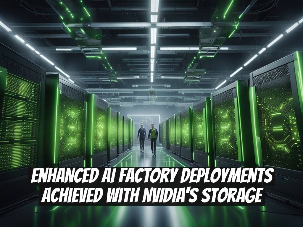 Enhanced AI Factory Deployments Achieved with NVIDIA's Storage