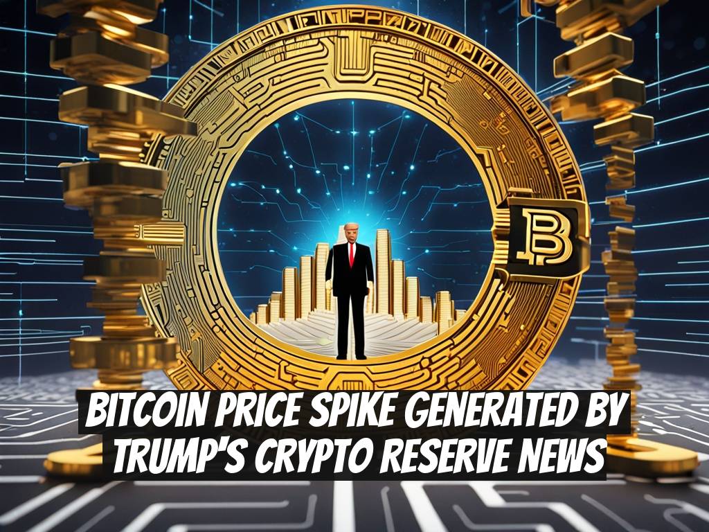 Bitcoin Price Spike Generated by Trump's Crypto Reserve News