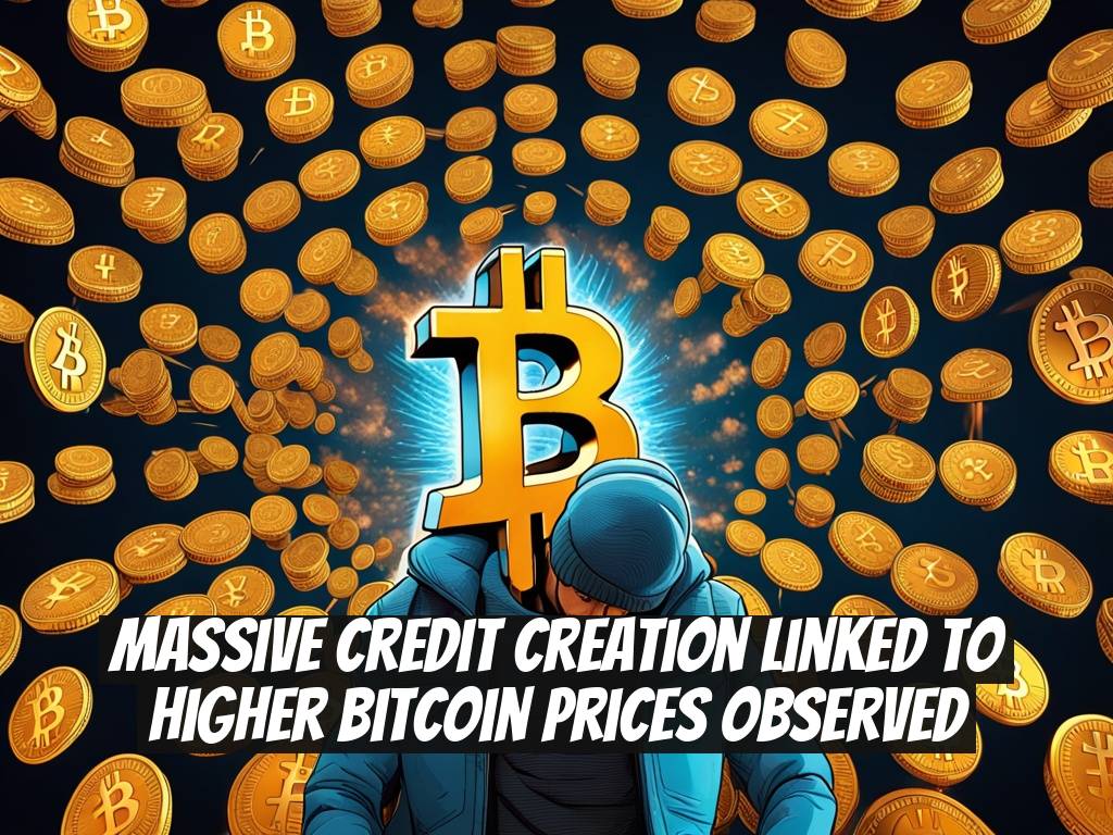 Massive Credit Creation Linked to Higher Bitcoin Prices Observed