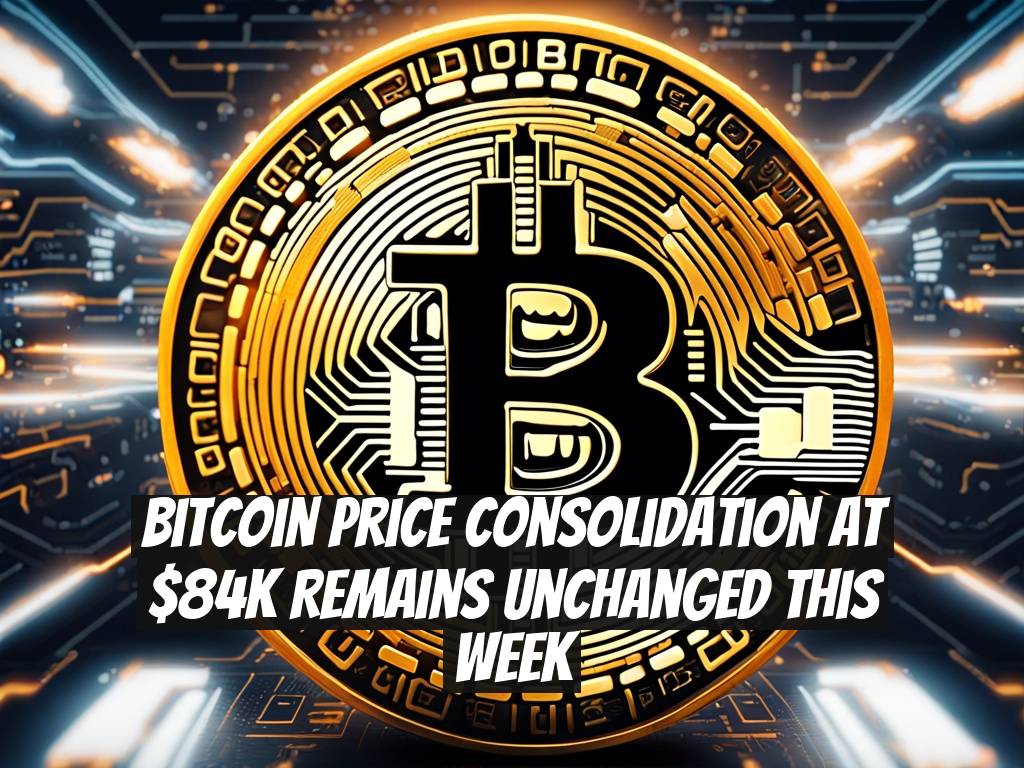 Bitcoin Price Consolidation at $84K Remains Unchanged This Week