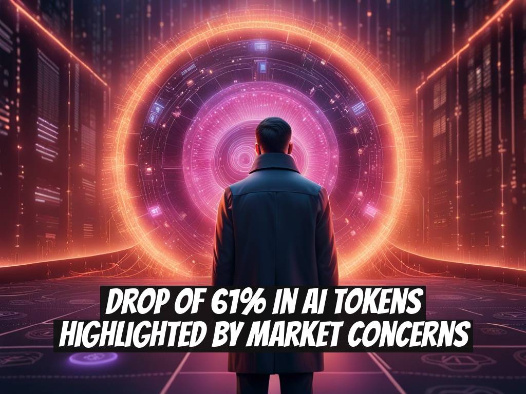 Drop of 61% in AI Tokens Highlighted by Market Concerns