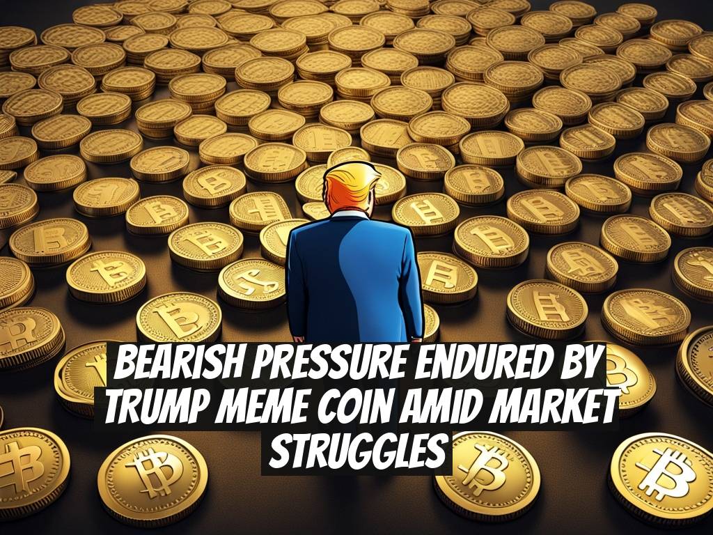 Bearish Pressure Endured by TRUMP Meme Coin Amid Market Struggles