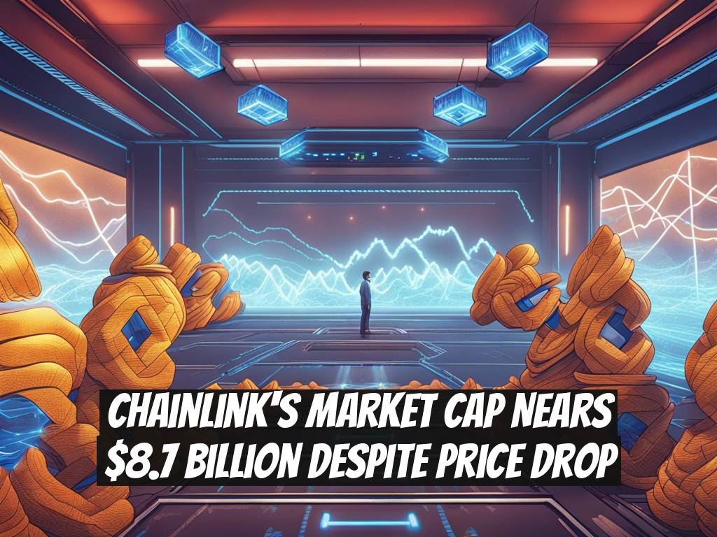 Chainlink's Market Cap Nears $8.7 Billion Despite Price Drop