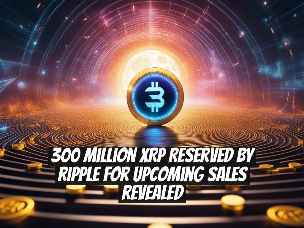 300 Million XRP Reserved by Ripple for Upcoming Sales Revealed