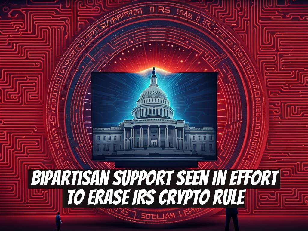 Bipartisan Support Seen in Effort to Erase IRS Crypto Rule