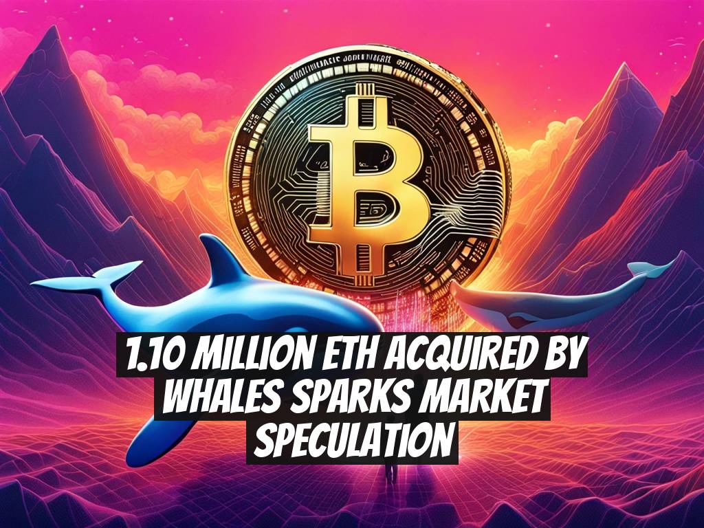 1.10 Million ETH Acquired by Whales Sparks Market Speculation