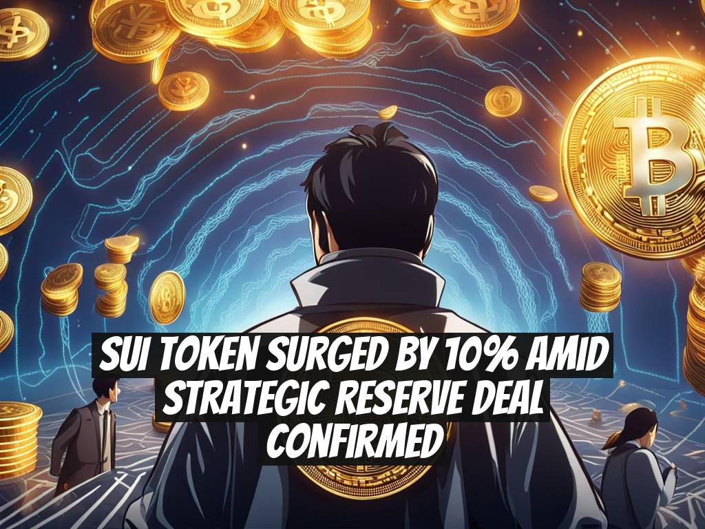 SUI Token Surged by 10% Amid Strategic Reserve Deal Confirmed