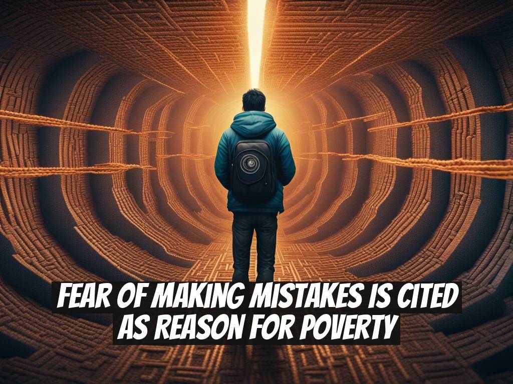Fear of Making Mistakes is Cited as Reason for Poverty