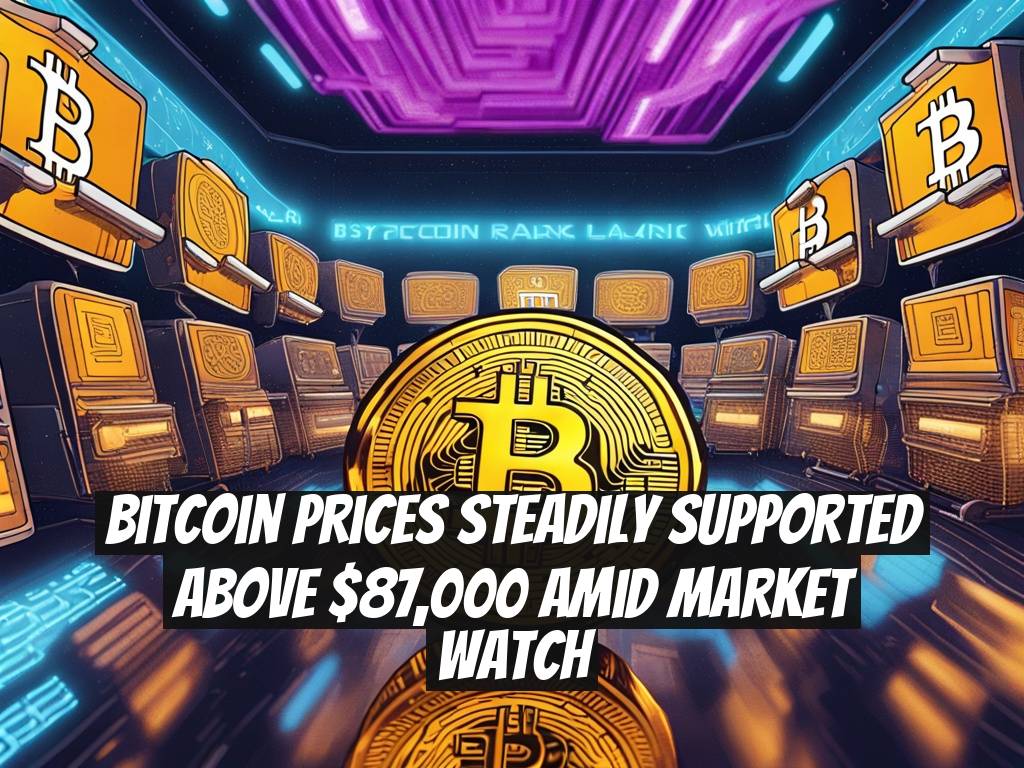 Bitcoin Prices Steadily Supported Above $87,000 Amid Market Watch