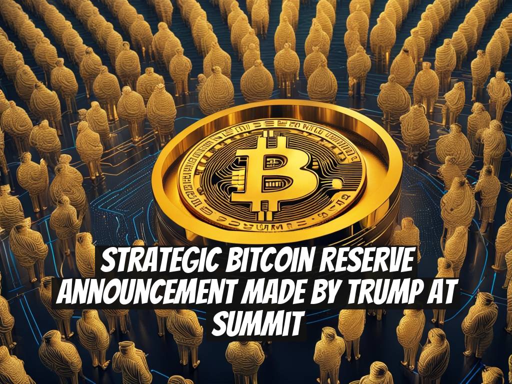 Strategic Bitcoin Reserve Announcement Made by Trump at Summit