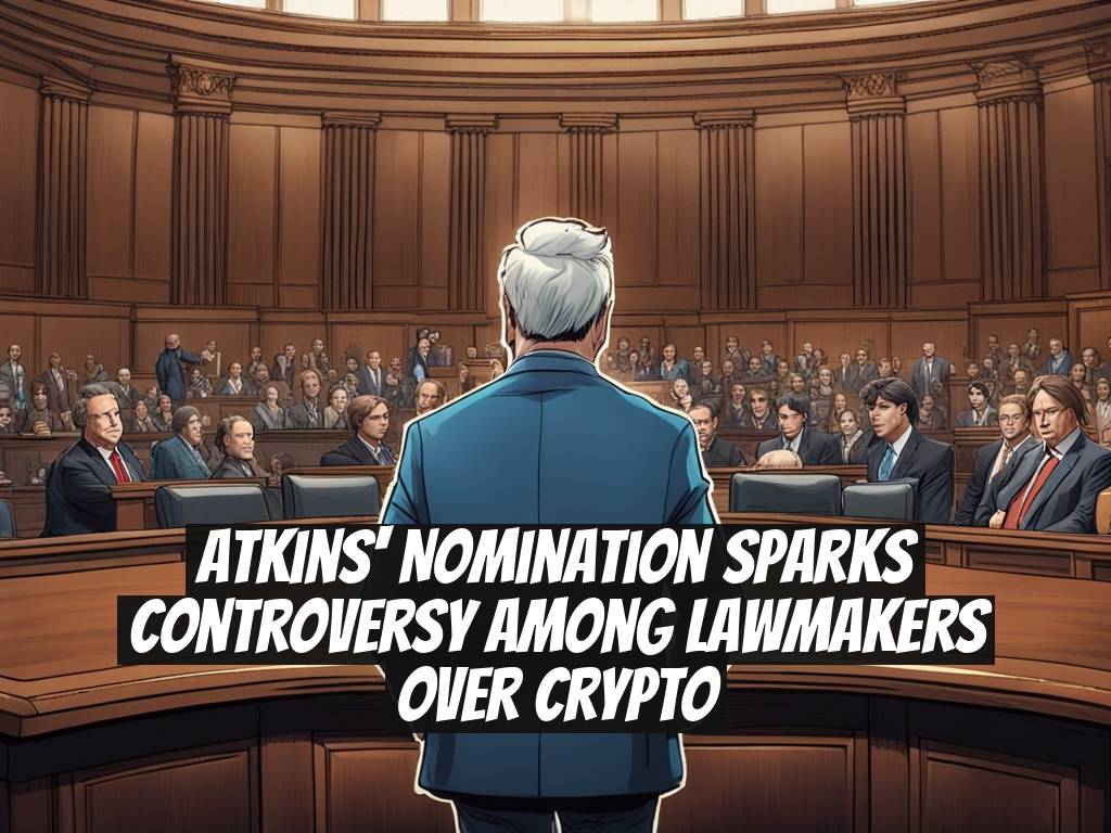 Atkins' Nomination Sparks Controversy Among Lawmakers Over Crypto
