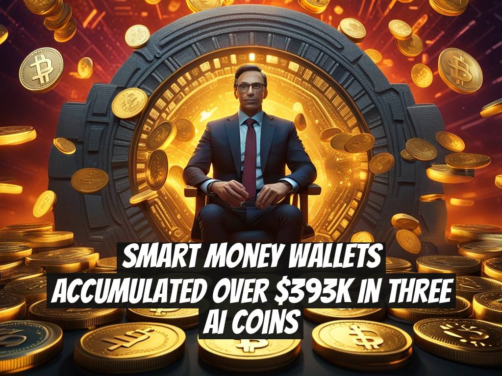 Smart Money Wallets Accumulated Over $393K in Three AI Coins