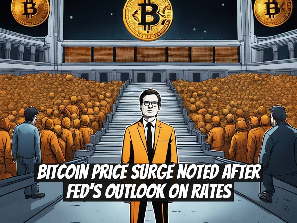 Bitcoin Price Surge Noted After Fed's Outlook on Rates
