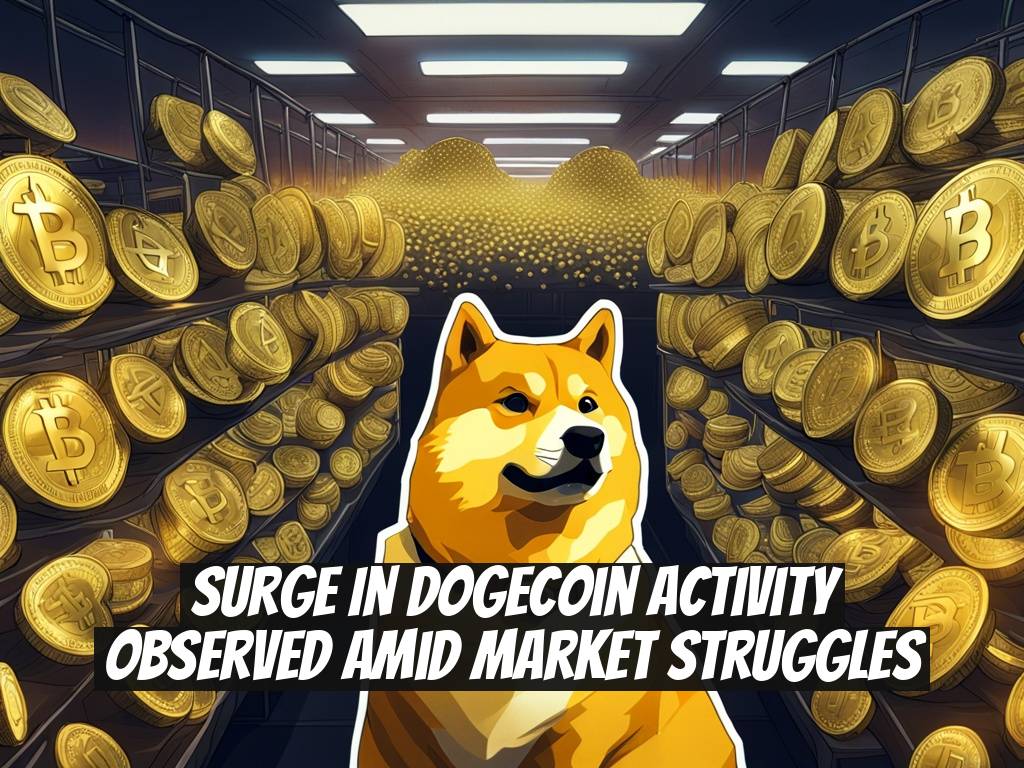 Surge in Dogecoin Activity Observed Amid Market Struggles