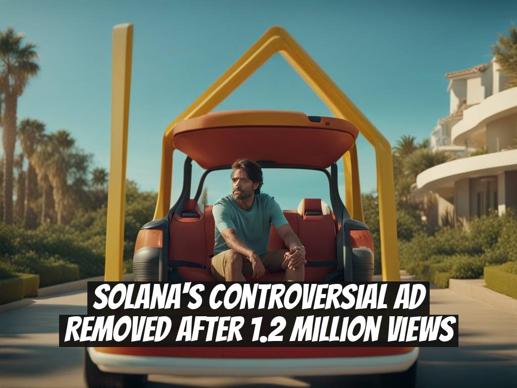 Solana's Controversial Ad Removed After 1.2 Million Views