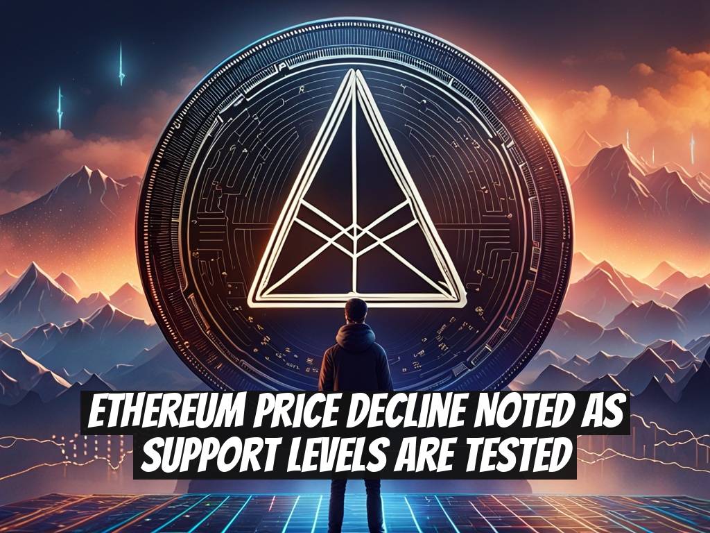 Ethereum Price Decline Noted as Support Levels Are Tested
