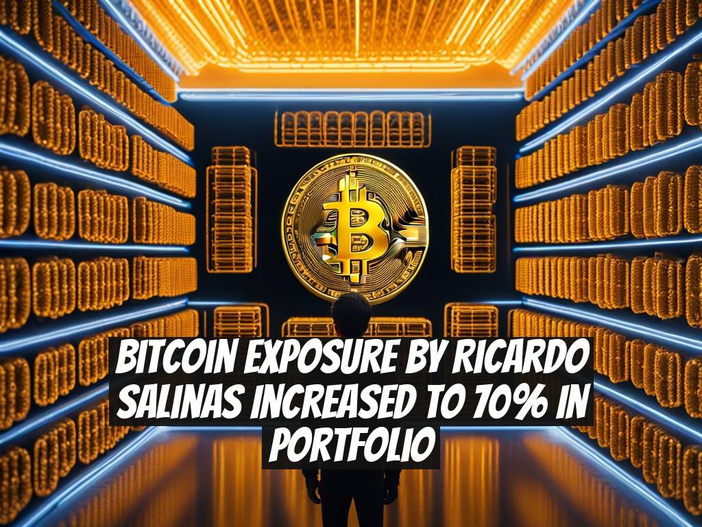 Bitcoin Exposure by Ricardo Salinas Increased to 70% in Portfolio