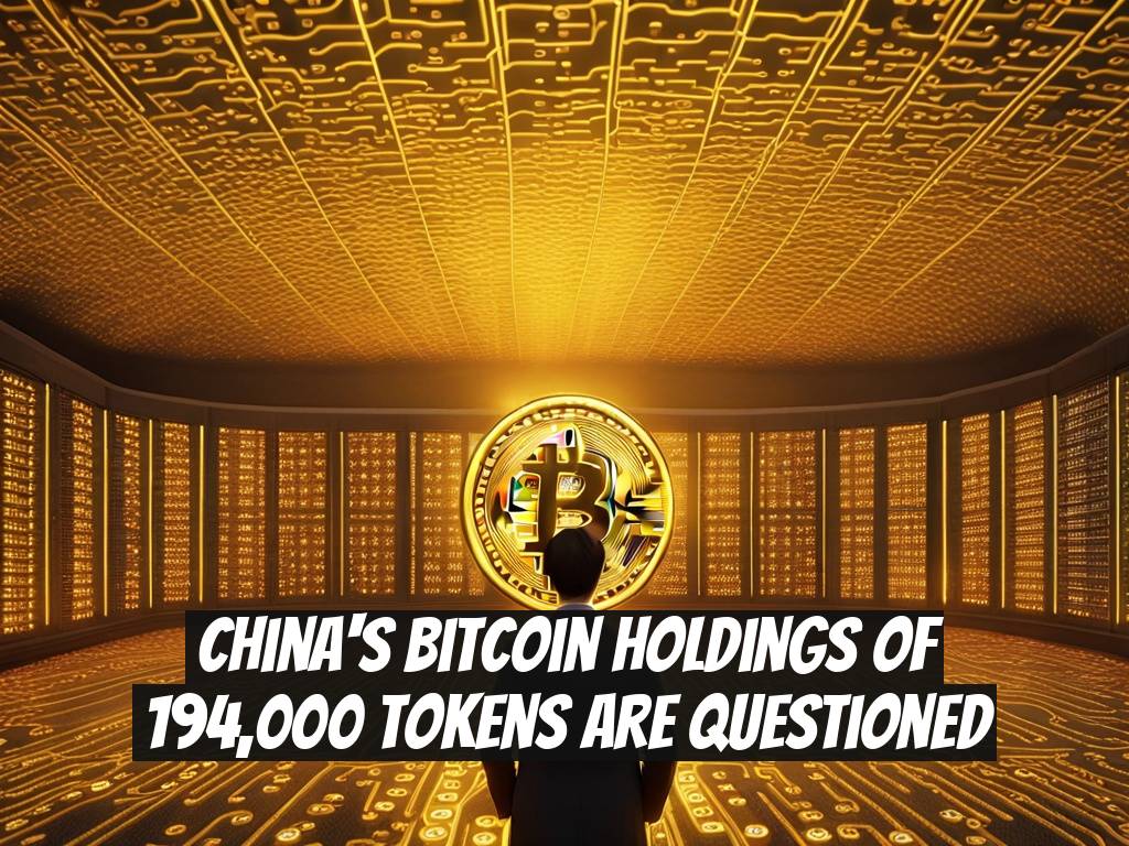 China's Bitcoin Holdings of 194,000 Tokens Are Questioned